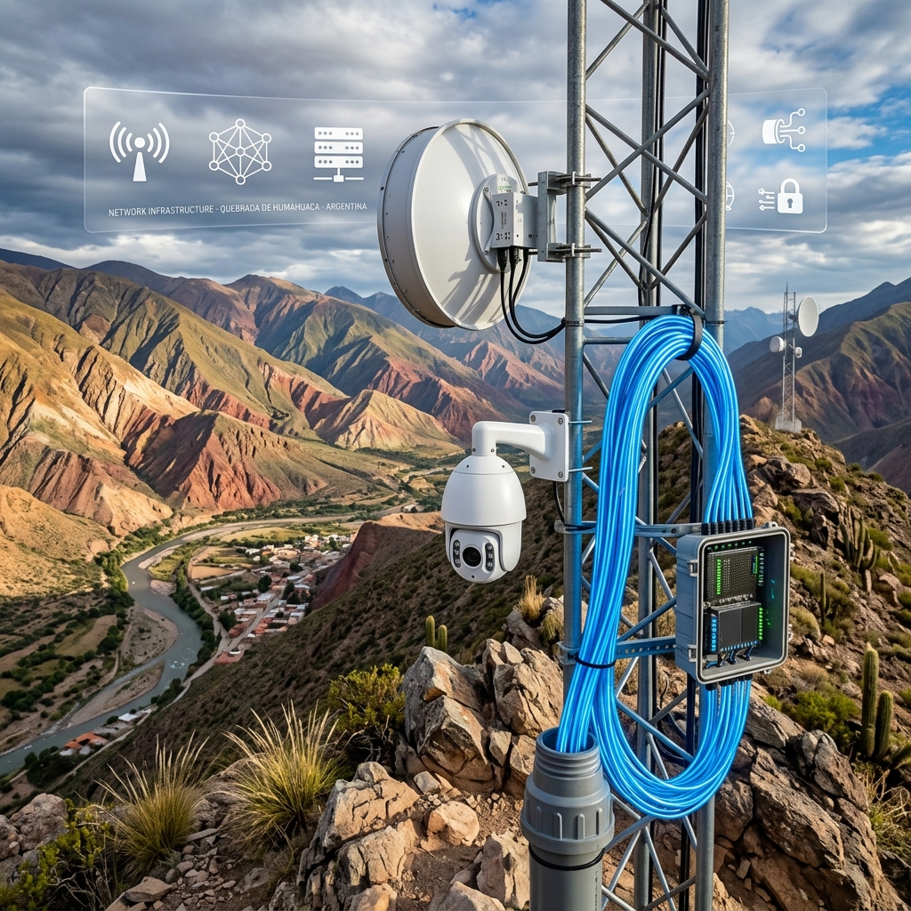 Infraestructura de tecnología y redes en Tilcara